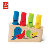 China Interesting Whistle Toy New Arrival Wooden Toys,Rainbow Pan Flute